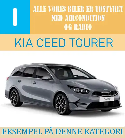 Stationcar billeje Malaga lufthavn – Gruppe I Kia Ceed Tourer