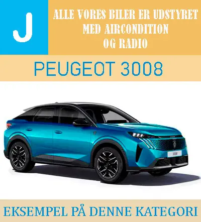 Automatgear stationcar Malaga – Gruppe J Peugeot 3008